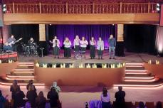 «Прославлю Тебя в шторм». В «Благодати» г. Минска прошел женский вечер хвалы